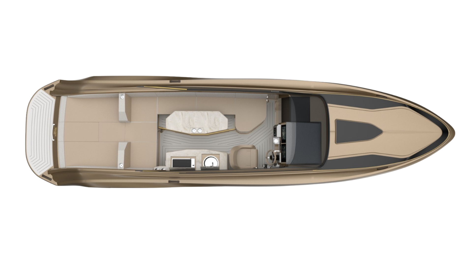 Solunox S960V — deck view